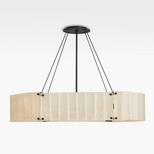 Willamette Oval Crystal Chandelier 48" - Zonesus