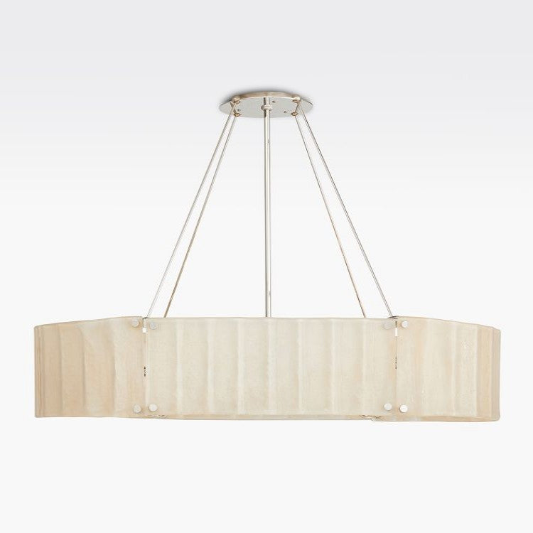 Willamette Oval Crystal Chandelier 48" - Zonesus