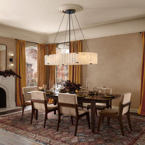 Willamette Oval Crystal Chandelier 60" - Zonesus