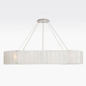Willamette Oval Crystal Chandelier 60" - Zonesus