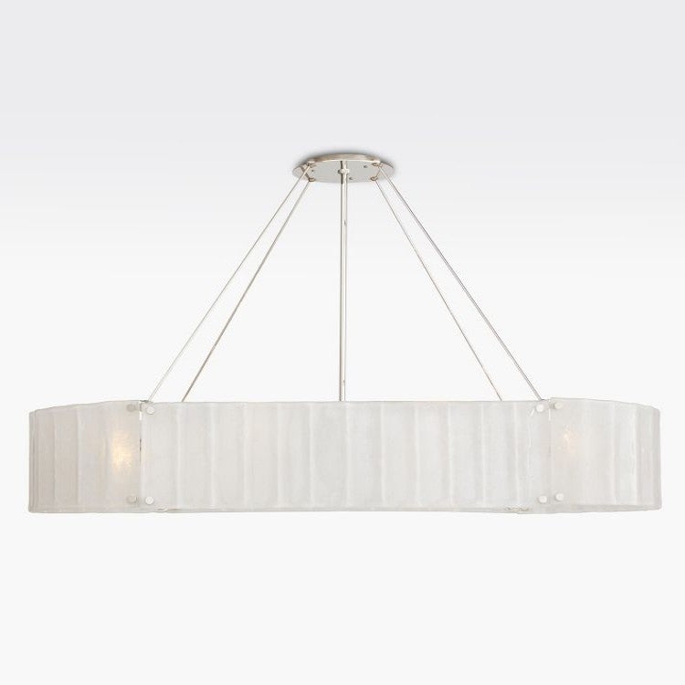 Willamette Oval Crystal Chandelier 60" - Zonesus
