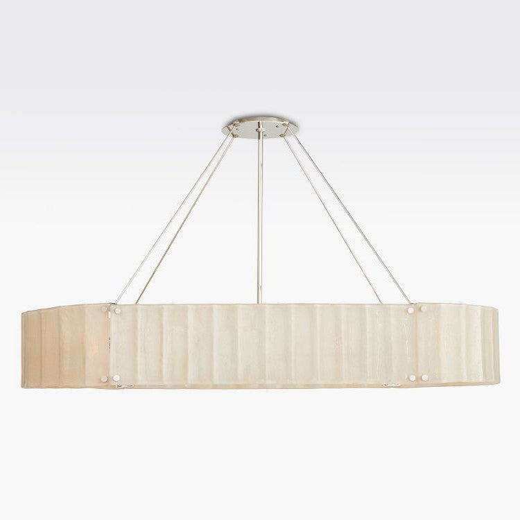 Willamette Oval Crystal Chandelier 60" - Zonesus
