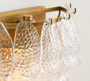 Alexandria Glass Tiered Sconce (8") - Zonesus