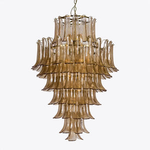 Amber Petalo Chandelier – 2 Sizes - Zonesus