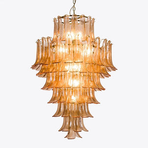 Amber Petalo Chandelier – 2 Sizes - Zonesus