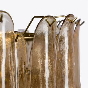 Amber Petalo Chandelier – 2 Sizes - Zonesus