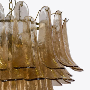 Amber Petalo Chandelier – 2 Sizes - Zonesus
