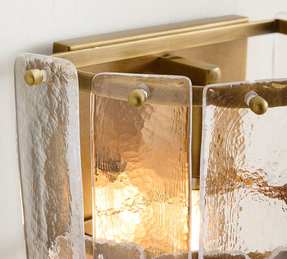 Avalon Cast Glass Sconce (11") - Zonesus