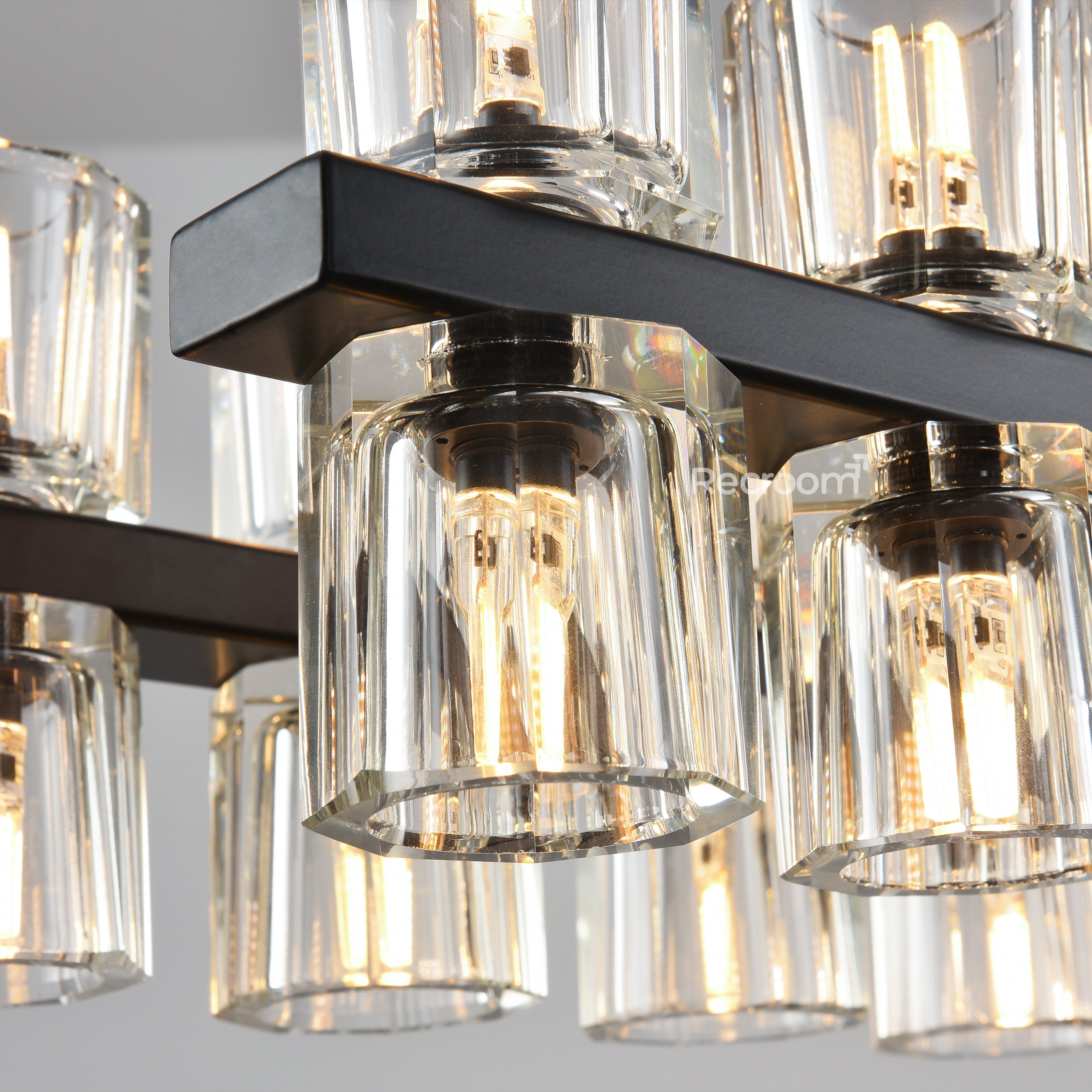 Arcachonest LED Rectangular Chandelier 54" - Zonesus