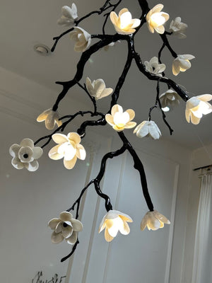 Large Long Branch Flower Chandelier - Zonesus