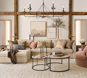 Botanical Forged Iron Chandelier (65") - Zonesus