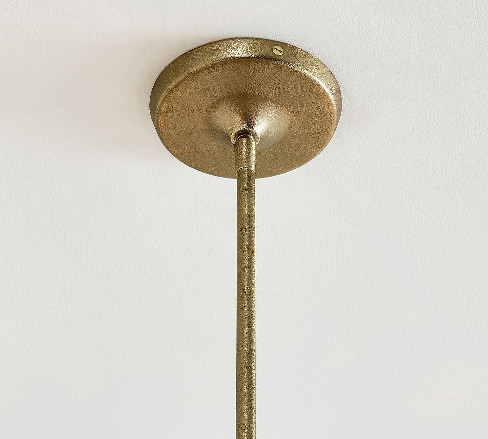 Botanical Forged Iron Oval Chandelier (50") - Zonesus