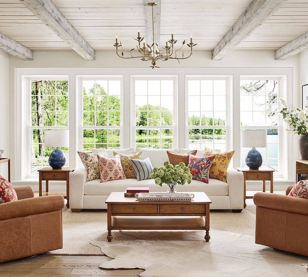 Botanical Forged Iron Oval Chandelier (50") - Zonesus