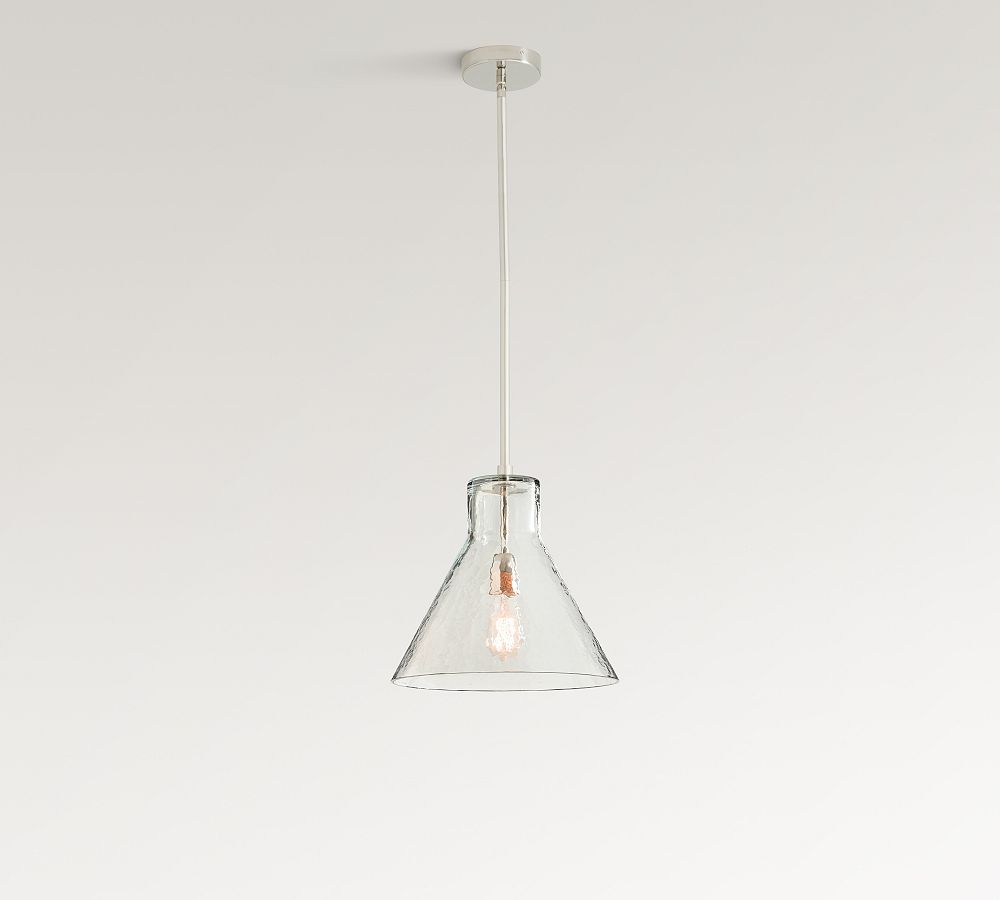 Bridget Recycled Glass Flared Pendant (13"-18") - Zonesus