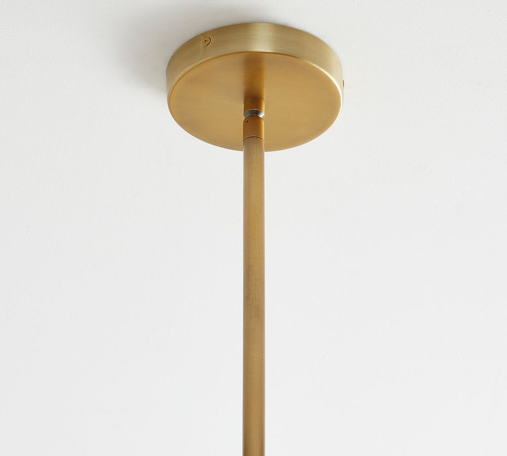 Bridget Recycled Glass Flared Pendant (13"-18") - Zonesus