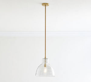 Bridget Recycled Glass Pendant (8"-17") - Zonesus