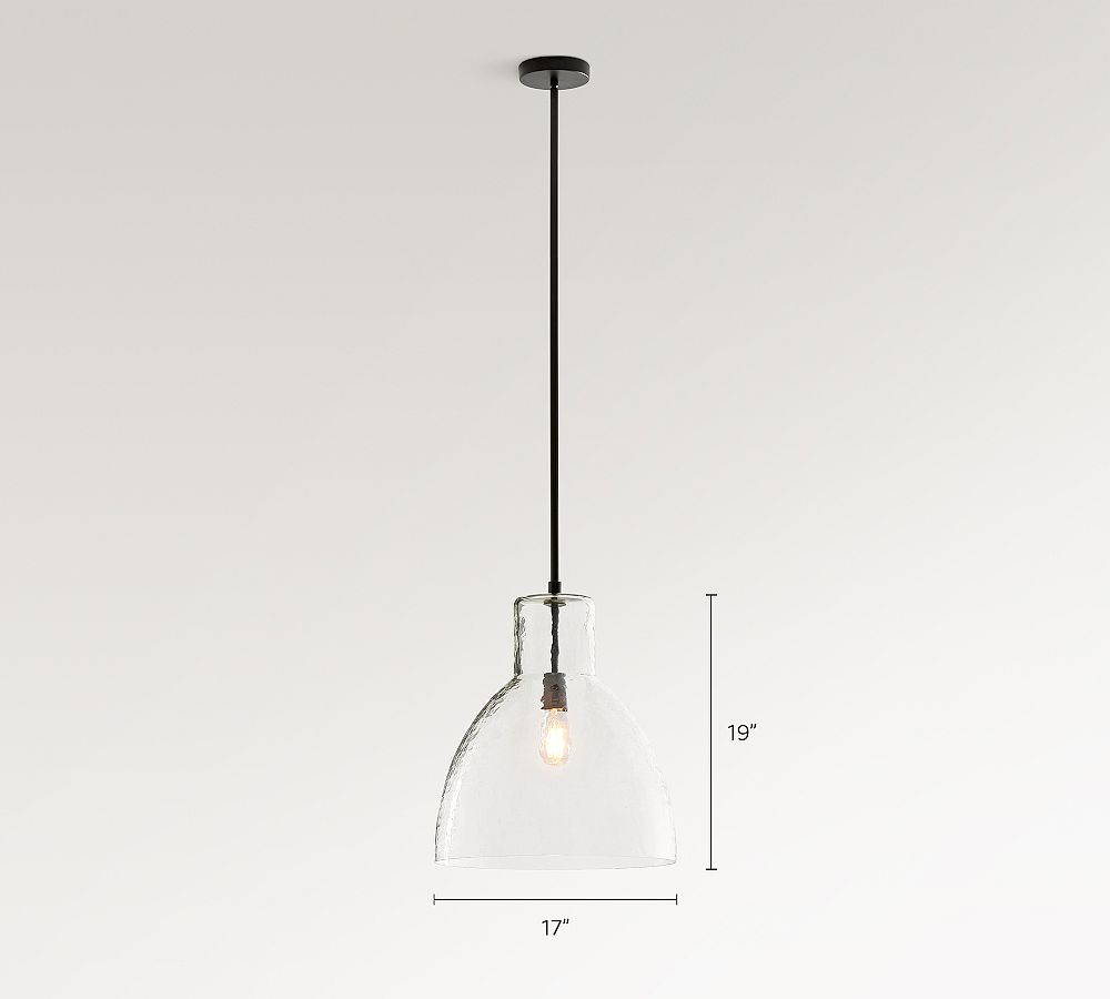 Bridget Recycled Glass Pendant (8"-17") - Zonesus