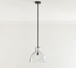 Bridget Recycled Glass Pendant (8"-17") - Zonesus