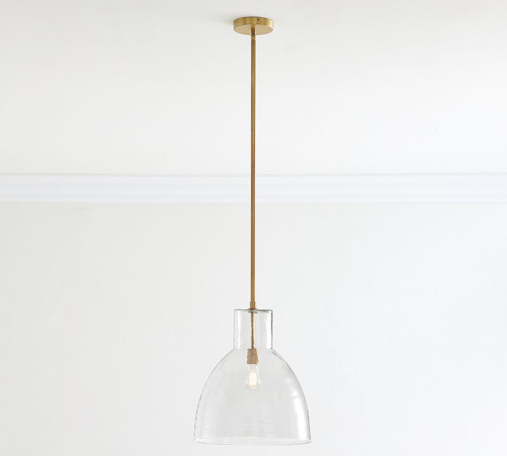 Bridget Recycled Glass Pendant (8"-17") - Zonesus