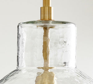 Bridget Recycled Glass Pendant (8"-17") - Zonesus