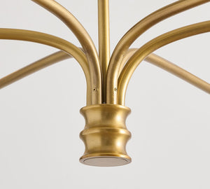 Collins Metal Round Chandelier (36"-51") - Zonesus