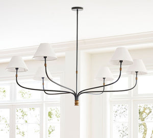 Collins Metal Round Chandelier (36"-51") - Zonesus