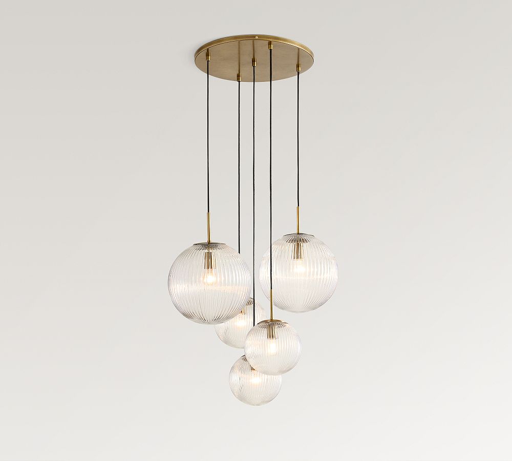 Cooper Glass Multi Globe Pendant (18") - Zonesus