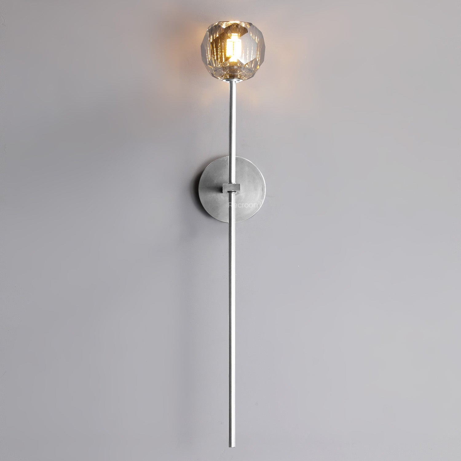 Boulew Crystal Glass Grand Sconce 6" - Zonesus