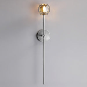 Boulew Crystal Glass Grand Sconce 6" - Zonesus