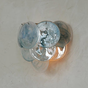 Pink Vintage Murano Glass Wall Lamp - Zonesus