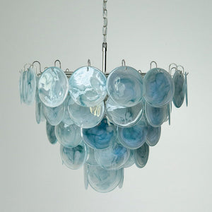 Murano Chandelier 57 Blue - Zonesus