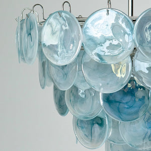 Murano Chandelier 57 Blue - Zonesus