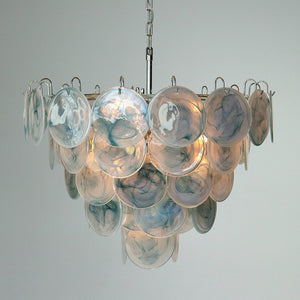 Murano Chandelier 57 Blue - Zonesus