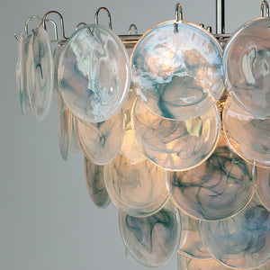 Murano Chandelier 57 Blue - Zonesus