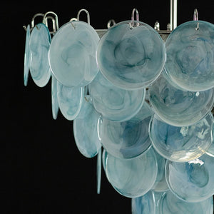 Murano Chandelier 57 Blue - Zonesus