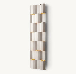 Modernist Grid Grand Sconce - Zonesus