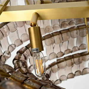 Ghiaccio Oval Chandelier - Zonesus