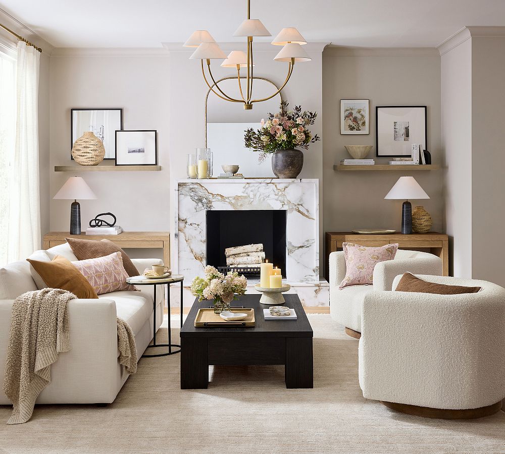 Chambers Metal Staggered Chandelier (36") - Zonesus