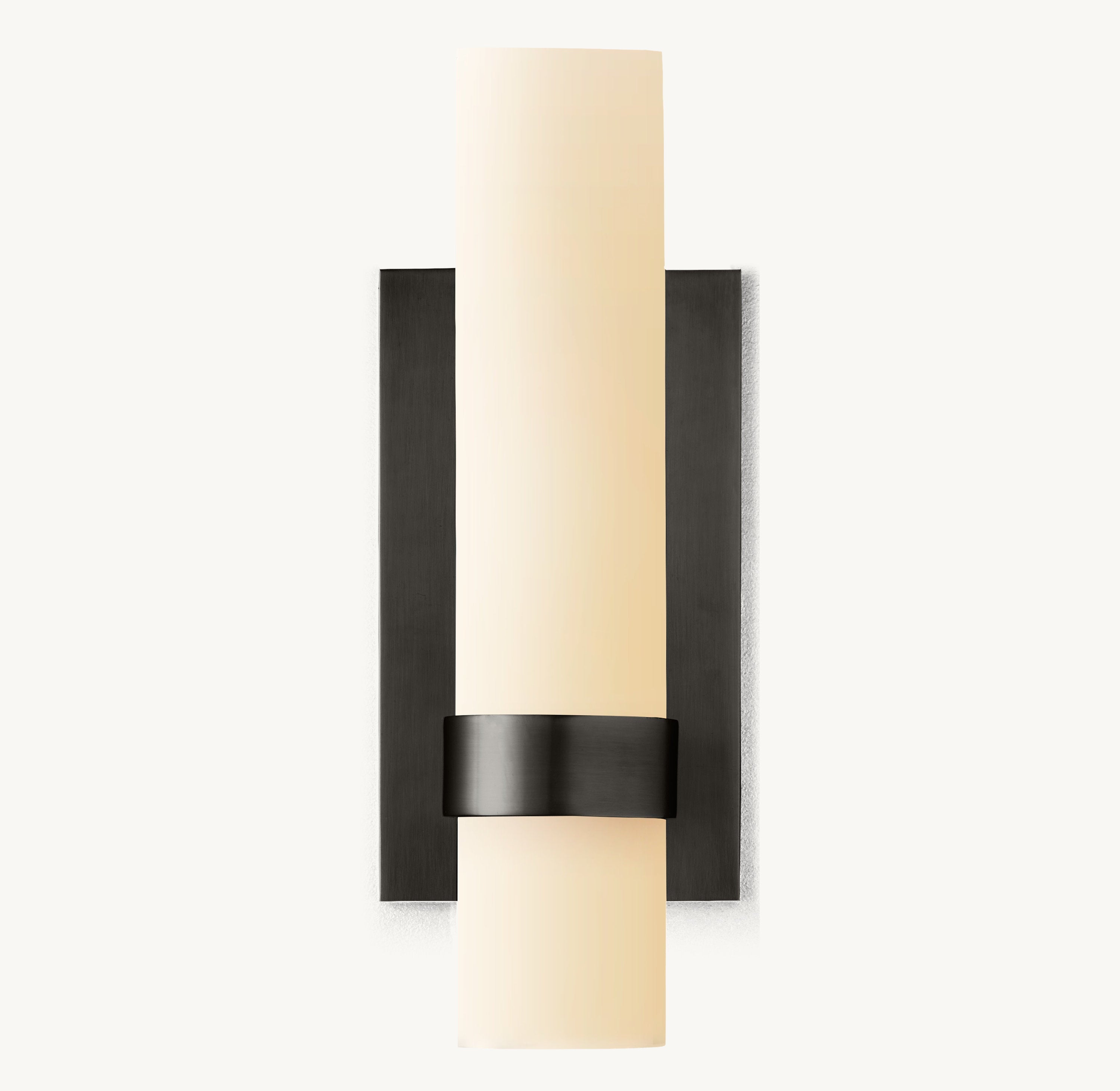 Ravelle Milk Glass Sconce - Zonesus
