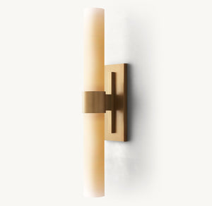 Ravelle Milk Glass Linear Sconce - Zonesus