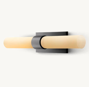 Ravelle Milk Glass Linear Sconce - Zonesus