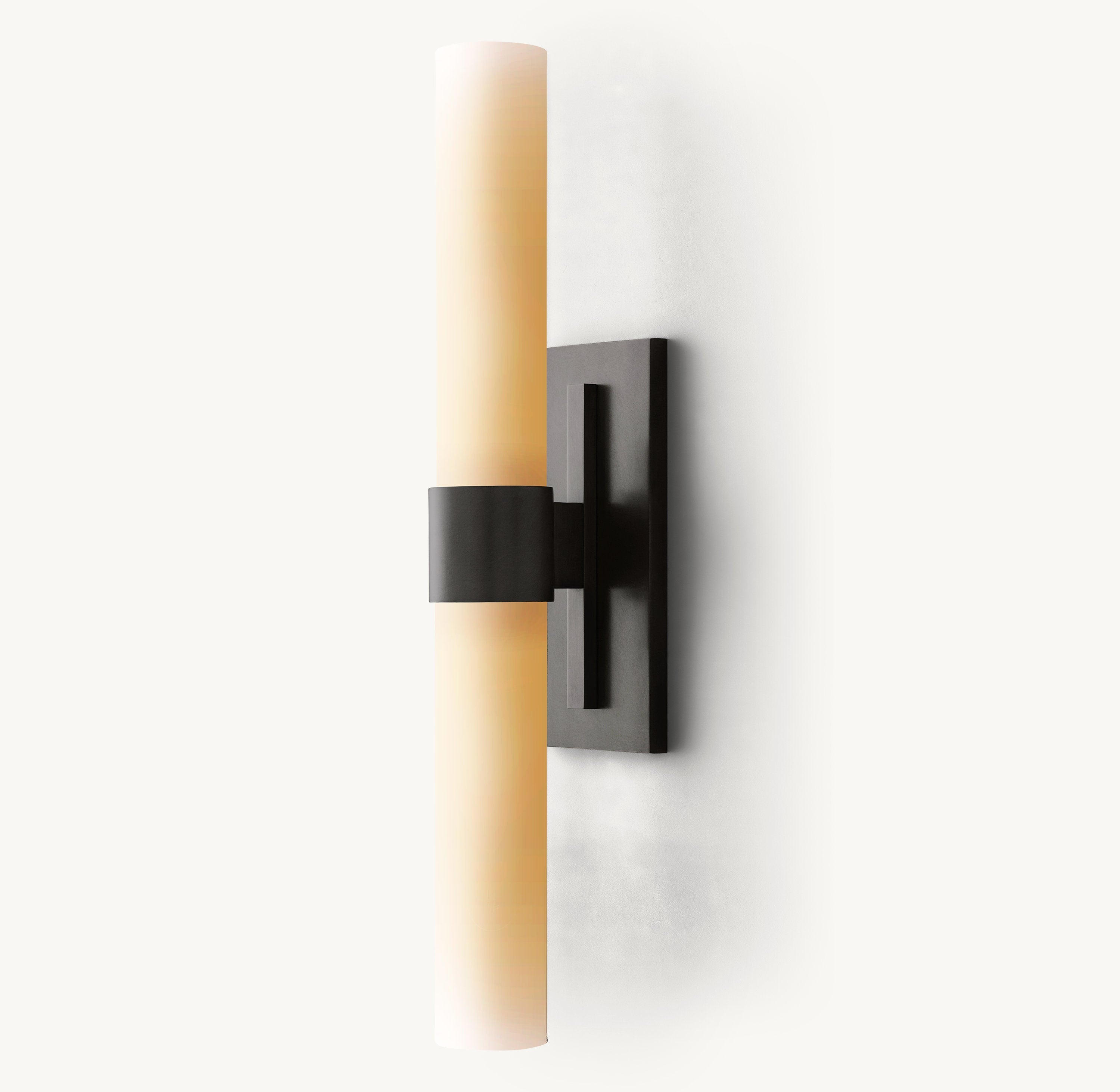Ravelle Milk Glass Linear Sconce - Zonesus