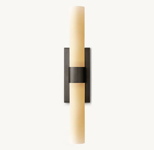 Ravelle Milk Glass Linear Sconce - Zonesus