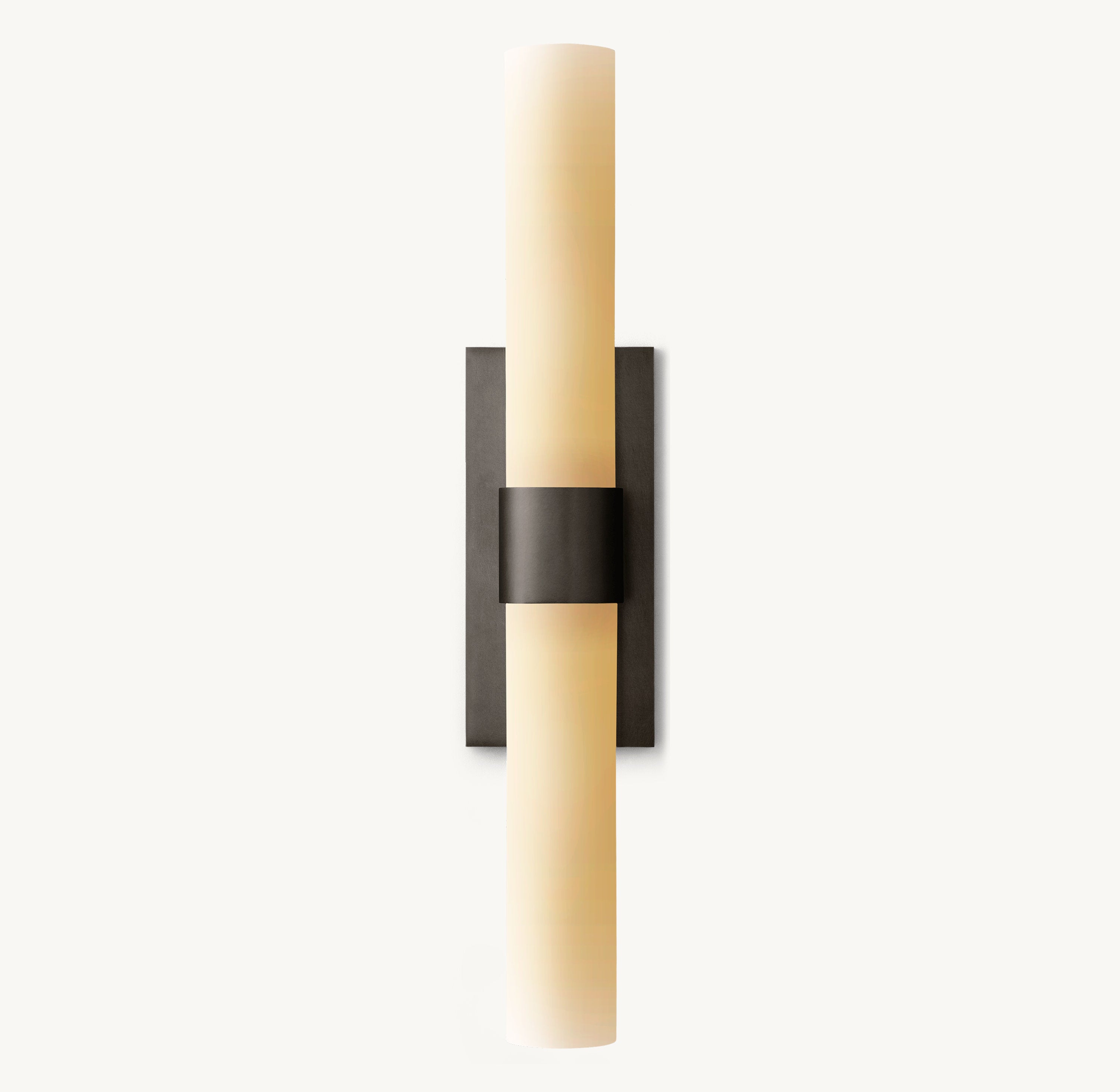 Ravelle Milk Glass Linear Sconce - Zonesus