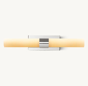 Ravelle Milk Glass Linear Sconce - Zonesus