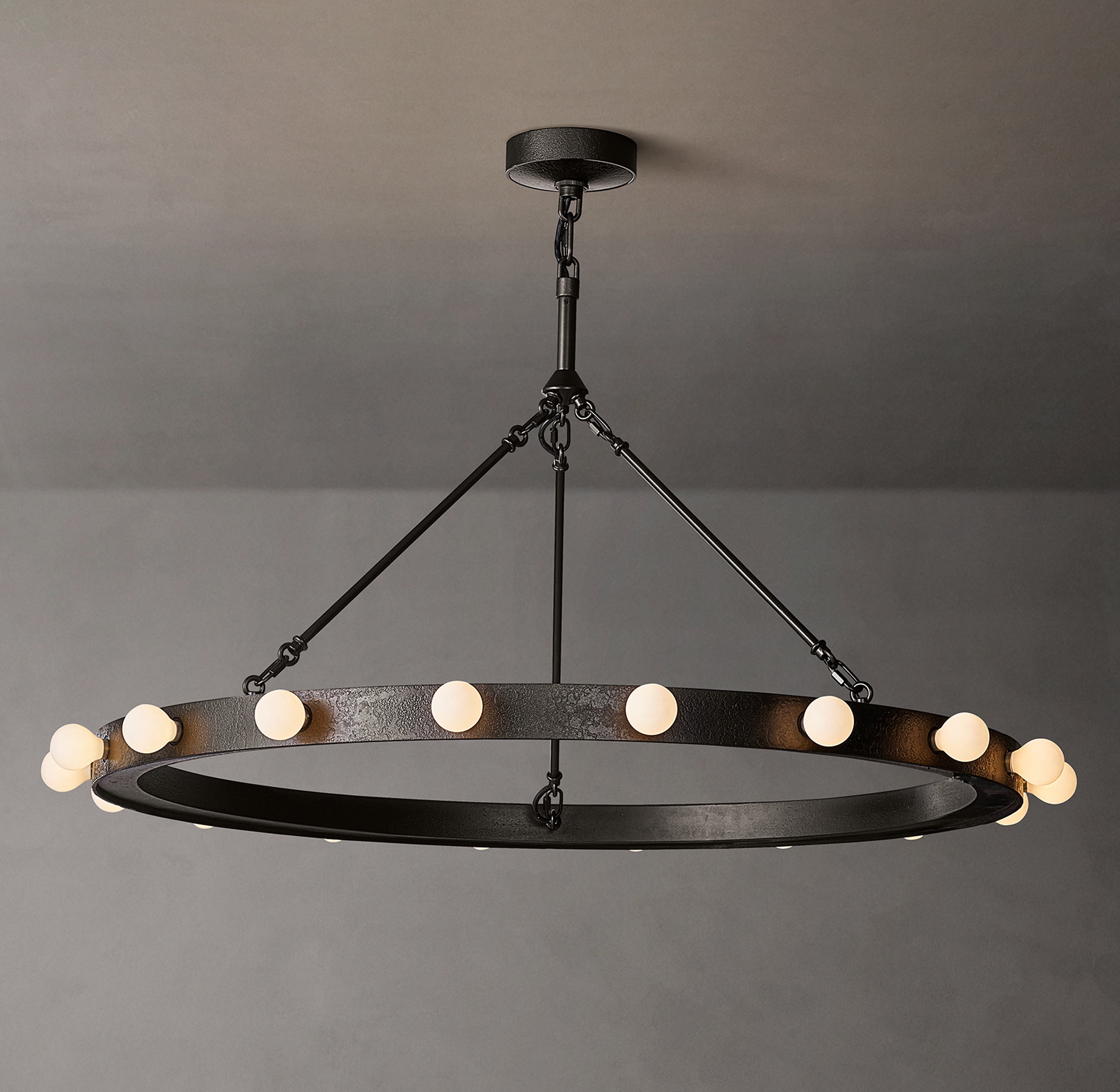 Vitoria Round Chandelier 36" - Zonesus