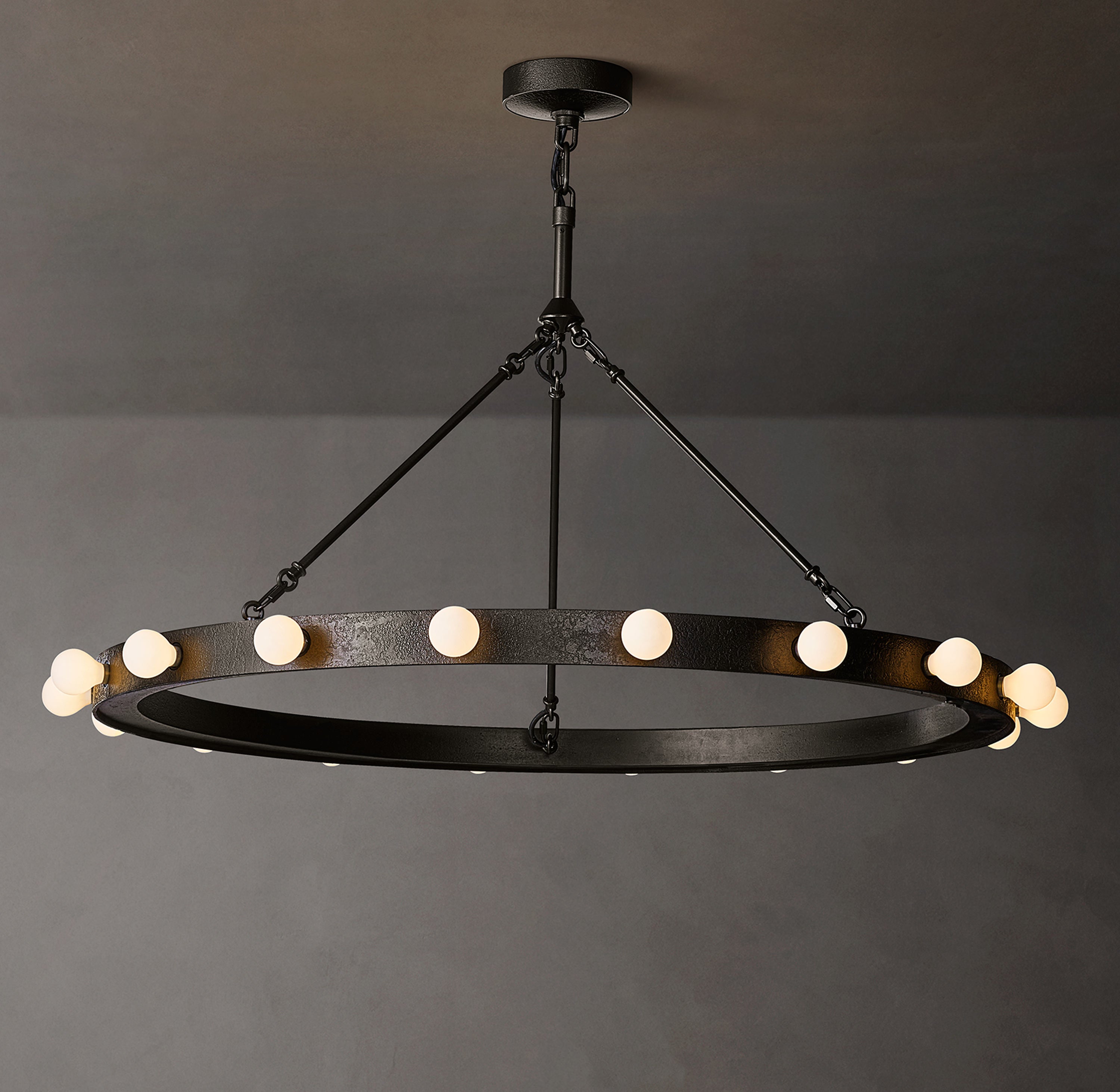 Vitoria Round Chandelier 36" - Zonesus