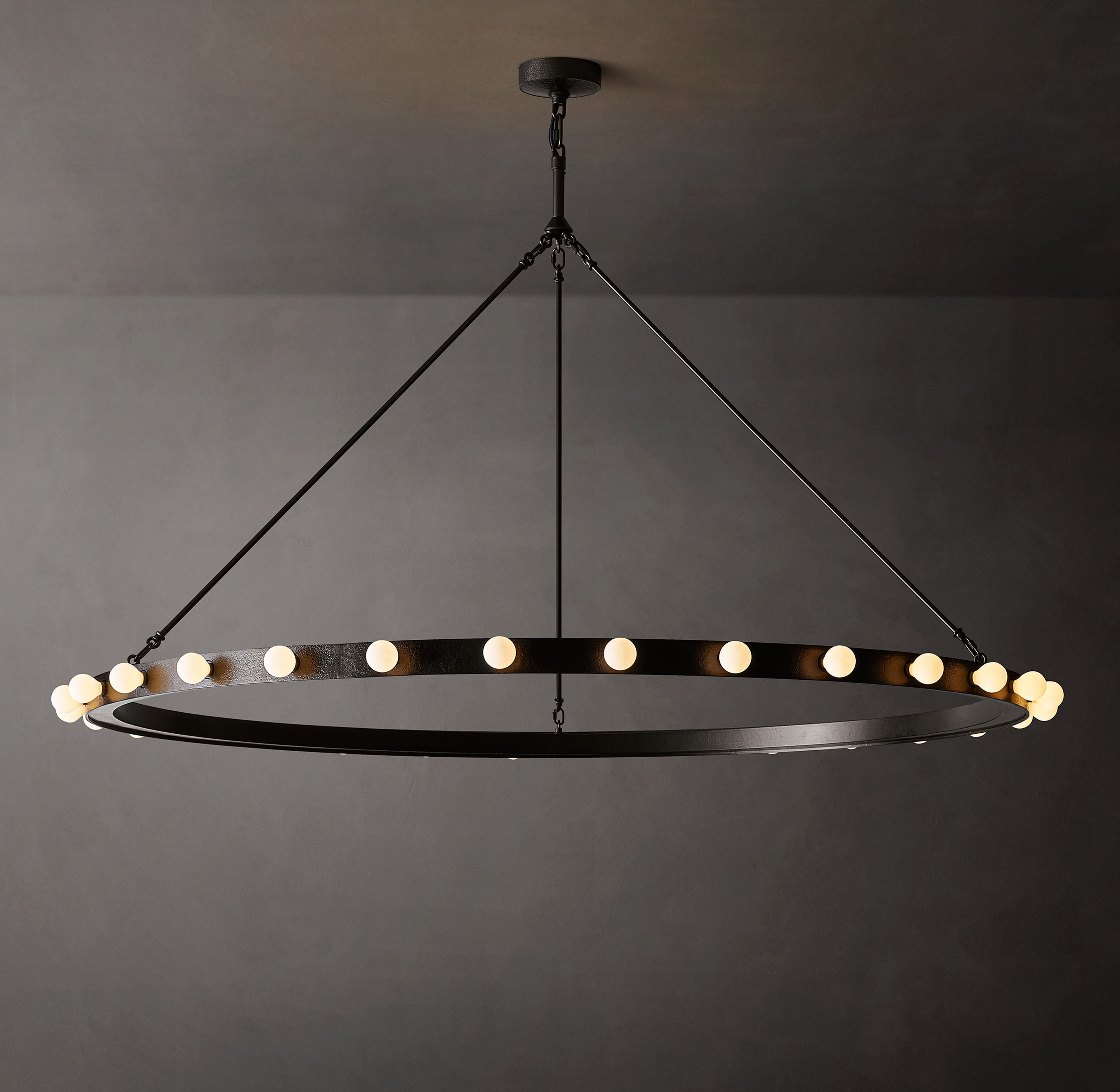 Vitoria Round Chandelier 60" - Zonesus