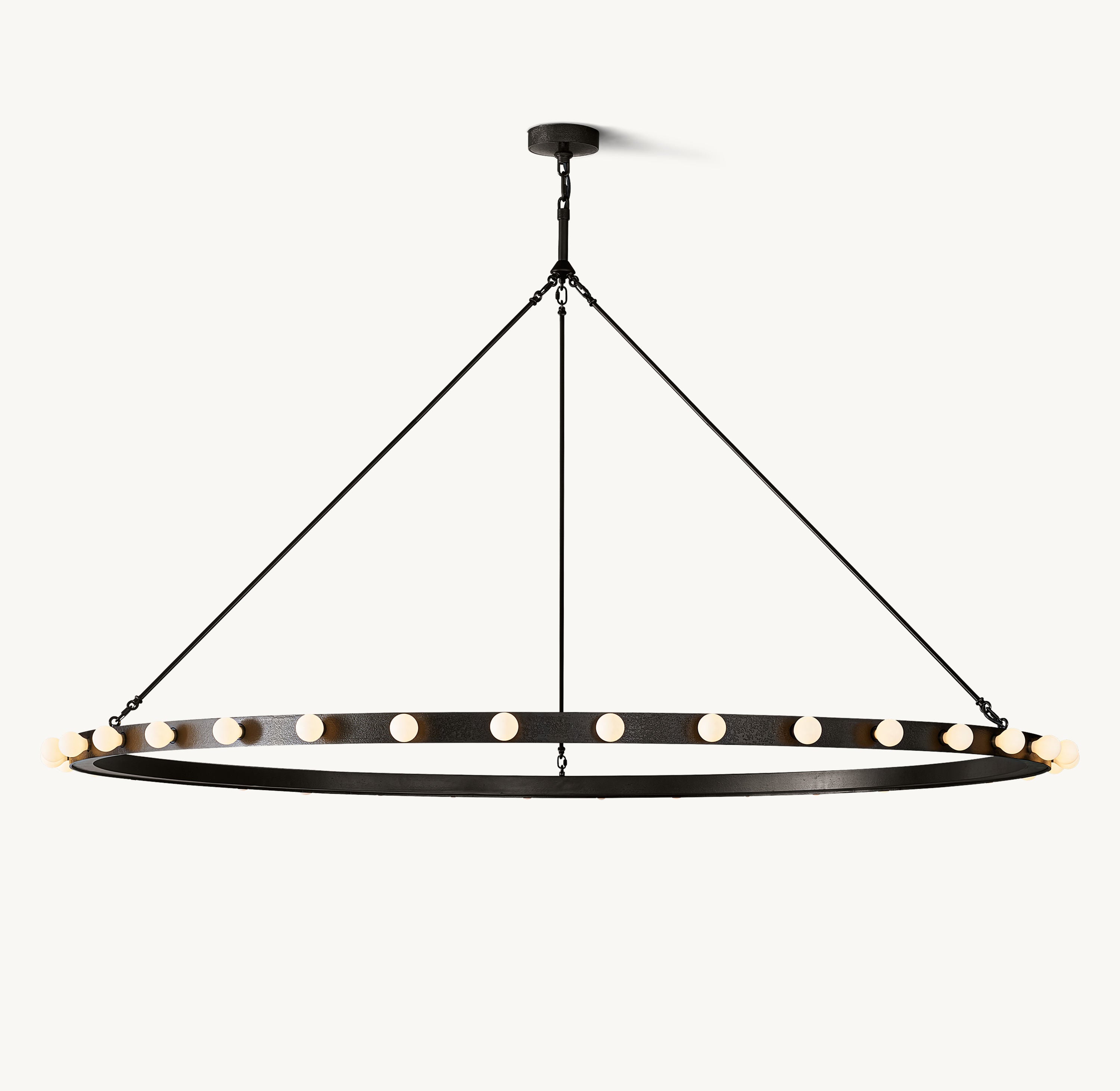 Vitoria Round Chandelier 72" - Zonesus