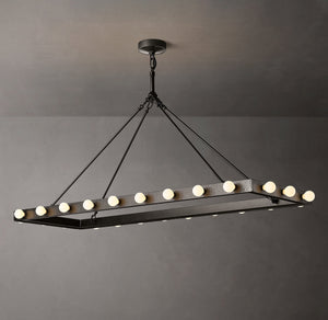 Vitoria Linear Chandelier 54" - Zonesus